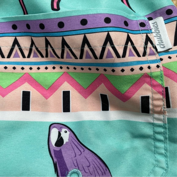 Chubbies Coconut Grove Parrot Swim Shorts Medium - Picture 4 of 5